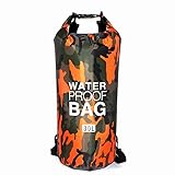 Generisch Dry Bag wasserdichte Tasche 30L Wasserfester Beutel Packsack mit Langen Doppeltem Verstellbarer Schulterriemen für Schwimmen Bootfahren Kajak Wassensport Treiben