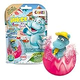 INKEE FUN BEACH | Badekugel Kinder mit Überraschung, Badebombe Kinder mit Hippo Stempel, Mit Mangobutter & Wassermelone-Duft