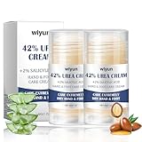 Urea Fusscreme,2 Stück Fußcreme Trockene Füße,Fusscreme Sehr Trockene Füsse,Fußpflegecreme Lindert,Feuchtigkeitsspendende und Anti-Riss-Fußcreme,Lindert Extrem Trockene und Rissige Füße