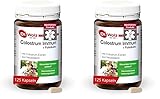 Dr. Wolz Colostrum Immun + Folsäure¹ - 125 Kapseln - Hochwertiges Kolostrum von neuseeländischen Kühen - 100% natürliche Inhaltsstoffe - hochwertige Immunglobuline (Packung mit 2)