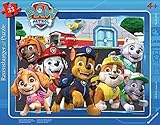 Ravensburger Kinderpuzzle - 05145 Auf zum nächsten Abenteuer! - Rahmenpuzzle für Kinder ab 3 Jahren, Paw Patrol Puzzle mit 33 Teilen