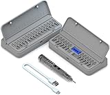 WUPNGS Akkuschrauber-Set, professioneller Schraubendreher, große Kapazität, Power-Kit, multifunktionales Reparaturwerkzeug