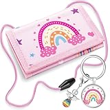 Orifinter Portemonnaie Kinder, Brustbeutel Kinder - Geschenke Mädchen 5 6 7 8 9 Jahre, Mitgebsel Kindergeburtstag, Brustbeutel Mädchen Geschenke 5 6 7 8 9 Jahre