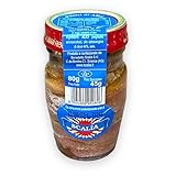Scalia 80gr Sardellenfilets in Olivenöl extra vergine aus Italien Sizilien filetti di alici