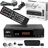 hd-line Kabelreceiver Kabel Receiver Receiver für digitales Kabelfernsehen - DVB-C (HDTV,DVB-C / C2, DVB-T/T2, HDMI, SCART, USB 2.0,) + HDMI Kabel (Receiver)