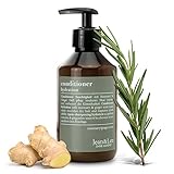 Jean & Len Conditioner Feuchtigkeit Rosemary &Ginger,für stumpfes und glanzloses Haar, pflegt intensiv & verbessert die Kämmbarkeit,Spülung mit würzigem Duft,ohne Parabene & Silikone,300 ml (1er Pack)