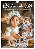 Backen mit Kids (Wandkalender 2026 DIN A4 hoch), CALVENDO Monatskalender: In diesem unterhaltsamen und lustigen Kalender, entdecken Kinder die Freude am Backen. (CALVENDO Lifestyle)