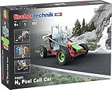 fischertechnik 559880 Profi H2 Fuel Cell Car – Bausatz für Kinder ab 9 Jahren, wasserstoffbetriebenes Fahrzeug zum Zusammenbauen, inkl. Motor & Brennstoffzelle