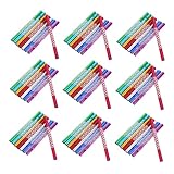 Yardwe 80 Stück Teiliges Windspiel Rohrset Bunte DIY Windspielteile für Garten Terrasse Innen und Außenbereich Leere Klangstäbe für Handgemachte Dekoration und Kreative Bastelprojekte