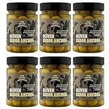 Von guten Freunden Oliven Anchoa Spanien inkl. FeinWert E-Book (6 x 380g)