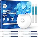 Bleaching zähne set Zahnaufhellung bleaching set: Bleaching gel Bleaching zähne set zum zähne aufhellen, Zahnbleaching set led Teeth Whitening Kit led Zähne bleaching zuhause