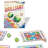 Ravensburger® 23491 - Brilliant - Spiel für Würfelfans ab 8 Jahren - Gesellschaftsspiel geeignet für 1-6 Personen - Würfelspiel