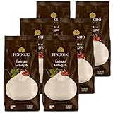 6er Pack Kastanienmehl - Edelkastanienmehl 500 Gramm 3,0 Kilo glutenfreies Mehl