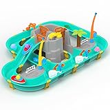 bibiwell Wassertisch, Wasserspieltisch kinder, Wasserspielset für Kinder, Sicher und Tragbar, Fördert kreatives Spielen für Kinder ab 3 Jahren