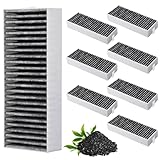 8 Stück Dunstabzugshaube Aktivkohlefilter für Siemens HZ9VRCR0 17004796/Bosch HEZ9VRUD0 17004811/Neff Z821VR0 17004806/ Gaggenau CA282111/ Constructa CCZ9VRCRCR0 17006669,Umluftersatzfilter Zubehör