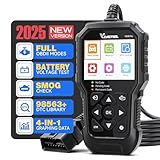 VDIAGTOOL VD30 Pro Auto Codeleser, OBD2 Scanner Diagnosegerät für Autos und LKW, Motorcodeleser, OBD2-Scanner mit Reset, Escanner Automotriz I/M Readiness für alle OBDII Fahrzeuge