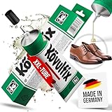 Extragroße Tube 120g Kövulfix Rekord Schuhkleber extra stark - der wasserfeste und elastische Textilkleber Sohlenkleber Absatzkleber Lederkleber Alleskleber made in Germany