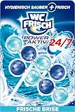 WC-Frisch Kraft Aktiv Duftspüler Frische Brise (2*50 g), WC Reiniger für Reinigung bei jeder Spülung, Duftsteine für langanhaltend frischen Duft, + 50 % Anti-Kalk Effekt*