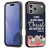 FVAENDHIO Schutzhülle für iPhone 15 Pro Max, strapazierfähig, 3-in-1-Hybrid-Schutzhülle in Militärqualität, stoßfest, Ganzkörper-Schutzhülle für iPhone 15 Pro Max (17,5 cm (6,9 Zoll), 2025