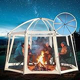 Bubble Zelt, Transparentes Zelt im Freien, Garten Iglu, Bubble House Zelt, Zelt Outdoorbubble, Bubble Iglu Zelt, Iglu Pavillon, Iglu-Kuppel, Garten, Terrasse, Überdachung, Unterschlupf, 460x460x300CM