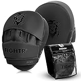 FIGHTR® Premium Pratzen mit idealer Polsterung und Stabilität (All Black)