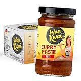 Wan Kwai Curry Paste rot 110g | Vegan, aus natürlichen Zutaten | Perfekt für dein Lieblingscurry