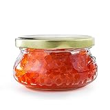 Kaviar - Zarendom Keta Lachskaviar Premium 200 g Glas - roter Kaviar - caviar - икра