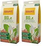 Seramis Bio-Pflanz-Granulat für Pflanzen und Kräuter, 6 l – Pflanzen Tongranulat, Pflanzenerde Ersatz zur Wasser- und Nährstoffspeicherung, Nicht zutreffende (Packung mit 2)