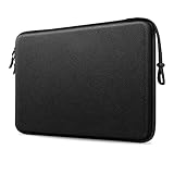 FINPAC Tasche Hartschalen Hülle für 16 Zoll MacBook Pro 2024-2019, 15,6' Lenovo Laptop IdeaPad/Notebook, stoßfest Schutzhülle für 15,6' HP/Acer/ASUS/Surface/MSI/ACEMAGIC Laptop, Schwarz