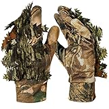 GUGULUZA 3D Camouflage Handschuhe Jagdhandschuhe Tarnhandschuhe Tarnung