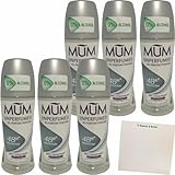 MUM Deo Roll On Unperfumed 6er Pack (6x50 ml) + usy Block