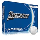 Srixon AD333 11 - Hochleistungs-Golfbälle für Distanz und Geschwindigkeit - Geringe Kompression - Für Konsistenz und Kontrolle - Ausrichtungslinie - Premium-Golfzubehör und Golfgeschenke