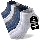 Niorasen Bambus Sneaker Socken Herren Damen 43-46 37-42, Atmungsaktive Sportsocken, Anti Geruch Laufsocken, Antibakterielle Kurze Sommer Knöchelsocken, Halbsocken, Bambussocken 6 Paar