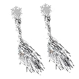 Gadpiparty 6St Zauberstab der Regenfee Fairy Wand camoing pferdeparty Party mitgebsel The Girl Mädchen Zauberstab Fee Schneeflocke Zauberstab europäischer Stil Schneestock Schleife Requisiten