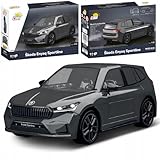 COBI Skoda Enyaq Sportline, 12.5cm x 6.5cm x 5cm, Grau