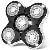 AOOWU Remington Glatzen Rasierer Ersatzköpfe, Kopfrasierer Scherkopf, Rasierer Herren Ersatzköpfe Kompatibel mit Remington Balder Pro Glatzenrasierer RX5, XR7000, XR1500 Series Kopf Rasierer