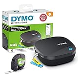 DYMO LetraTag 200B-Beschriftungsgerät mit Bluetooth | kompakter Etikettendrucker | verbindet Sich über Wireless Bluetooth-Technologie mit iOS und Android | inklusive 1 x Papierschriftband in Weiß