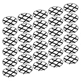 IMIKEYA 50 Stück Pflanzen-Erhöhungen für Innentöpfe, 11,5 x 1,5 cm, belüftete Blumentopfhalter mit Drainage, Wurzelfäule, Pflanzgefäßböden für Zimmerpflanzen und Bonsai-Gartenständer