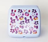 Tupperware Sandwichbox, Lunchbox, Brotdose Blumen