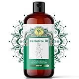 GRÜNE VALERIE® Ayurvedisches Cellulite Öl - Massageöl 250ml - effektives Körperöl für straffe Haut - Ayurveda Hautöl, bei Dehnungsstreifen & Orangenhaut - Qualitäts Öl aus Italien