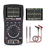 VISLONE Digitales Oszilloskop Multimeter 2 in 1, Digital Oszilloskop Kit, ET828 Hochauflösendes Spannungsprüfer Intelligentes Grafisches 1 MHz Bandbreite 2,5 Msps Abtastrate (Verbesserte Version)