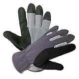 planto Leder-Gartenhandschuhe Flex, Gr. 10, Profi Arbeitshandschuhe aus bestem Rindsleder, Thornproof gloves (1 Paar)