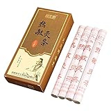 GBZIJIE Moxa Rollen,Moxa Stick Sieben-jähriger Moxibustion-Stift Moxa Moxa-Stick-Moxibustion-Box for Moxa-Stick geeignet