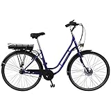 Allegro Unisex – Erwachsene Boulevard Plus 03 E-Bike, Blau, 45 cm