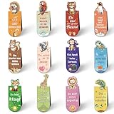 Magnetische Lesezeichen Kinder, Mitgebsel Kindergeburtstag Gastgeschenke, Kleine Geschenke für Kinder Adventskalender Füllung, Nikolaus Geschenke Kinder, Weihnachtsgeschenke für Kinder