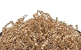 YOTEI SPIRIT® 1kg Geschreddertes Kraft Papier für Geschenkbox – Füllmaterial für Pakete, Körbe, Boxen und Verpackungen - Schutz und Dekoration (1kg, Kraft)