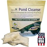 Teichreiniger 2,3 kg (10 Packungen) | Natürlicher Reiniger & Wasserklärer Pakete | 1 Packung Teichreiniger behandelt 5000 m²