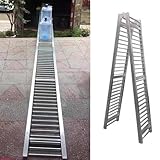 Portable Folding Stainless Steel Roller Conveyor for Trucks & Trailers - Lightweight 20' W x 6.5ft L Conveyor System Transport Solution for Easy Loading & Unloading