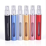 MAIXINNEW 8 Stück Parfümzerstäuber Nachfüllbar 5ml, Parfum Zerstäuber für Unterwegs, Parfüm Abfüller Set für Party Hochzeiten Freien