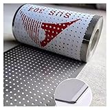 JvFbjLF Lochblech aus Edelstahl 304, 0,35 mm Dicke Lochplatte, Diebstahlschutznetzplatte(70x100 cm)